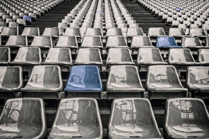 Stadium seating - spectators view